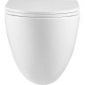 Унитаз LEMARK GLAZER подвесной, безободковый, сиденье микролифт, смыв вихревой Торнадо 3.0, белый глянец 9614003